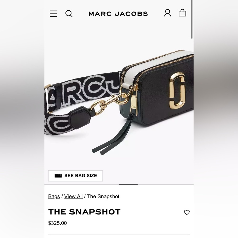 Marc Jacobs The Snapshot...$325 in store/online - Picture 3 of 17